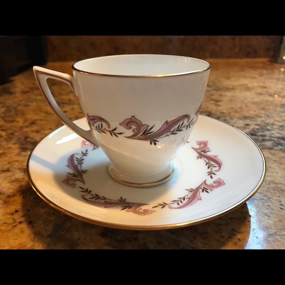 Demitasse cup/saucer. MintonLaurentian bone China